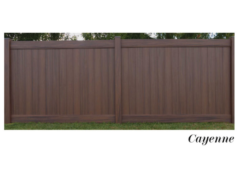 Saratoga Signature - KVT Keystone Vinyl Fence